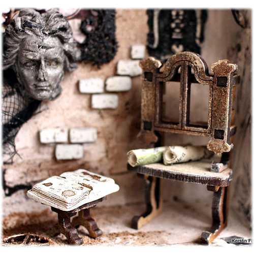 Miniature writing desk deals